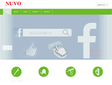 Tablet Screenshot of nuvo.ws