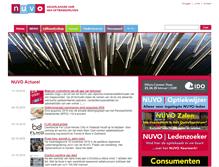 Tablet Screenshot of nuvo.nl